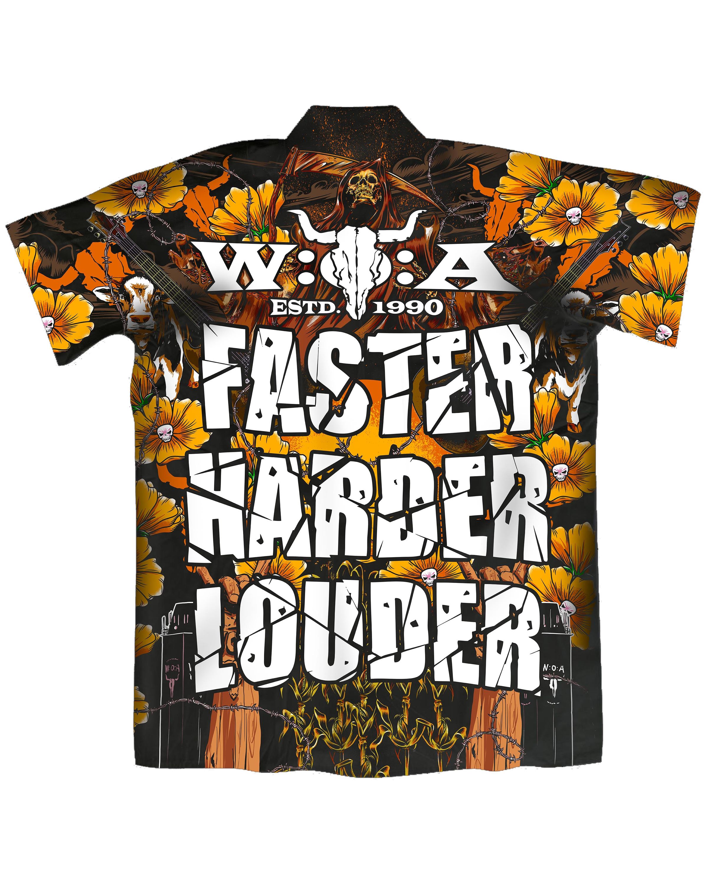 W:O:A - Hawaiian Shirt - Full Metal | Metalmerch.com