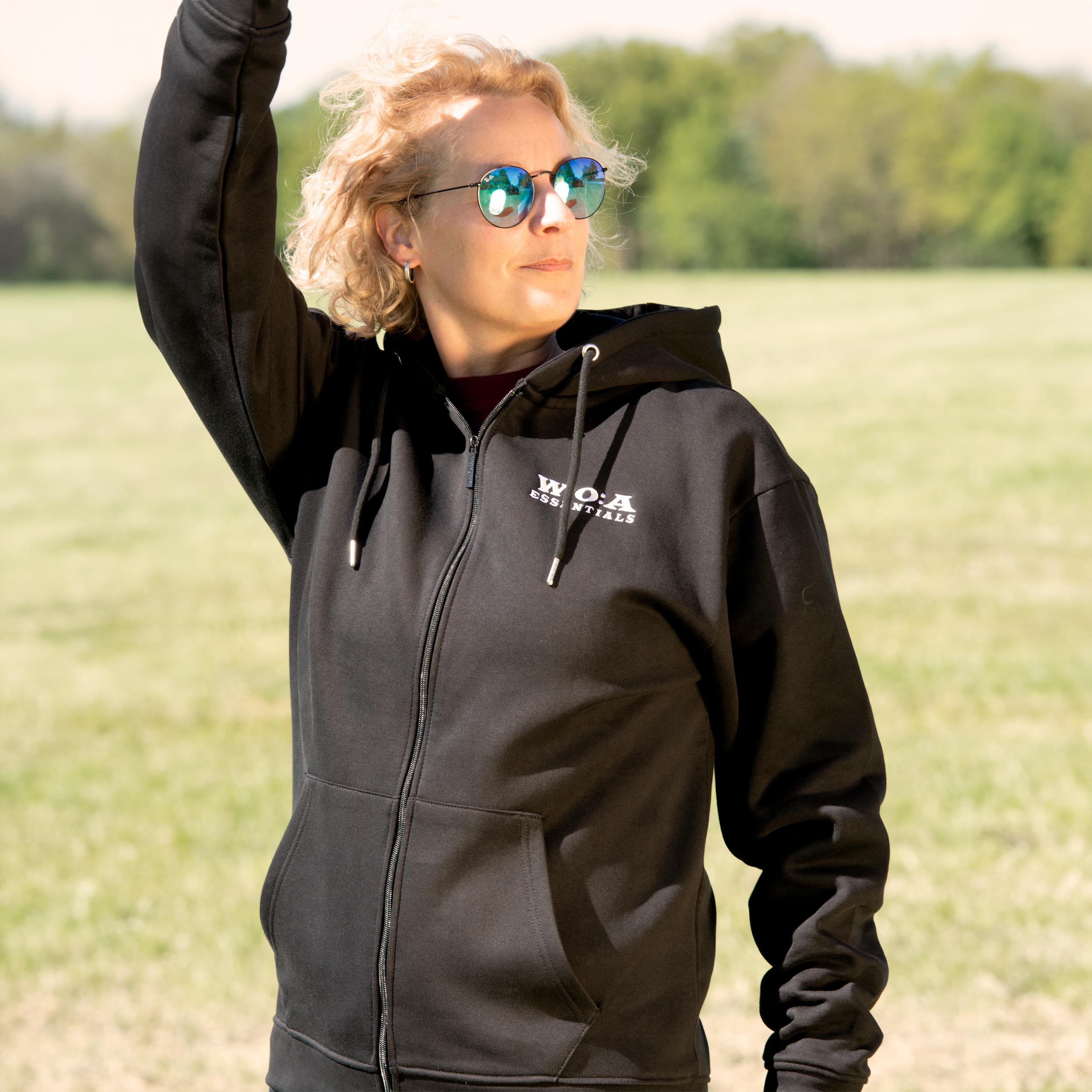 W:O:A Essentials - HoodZip | Metalmerch.com