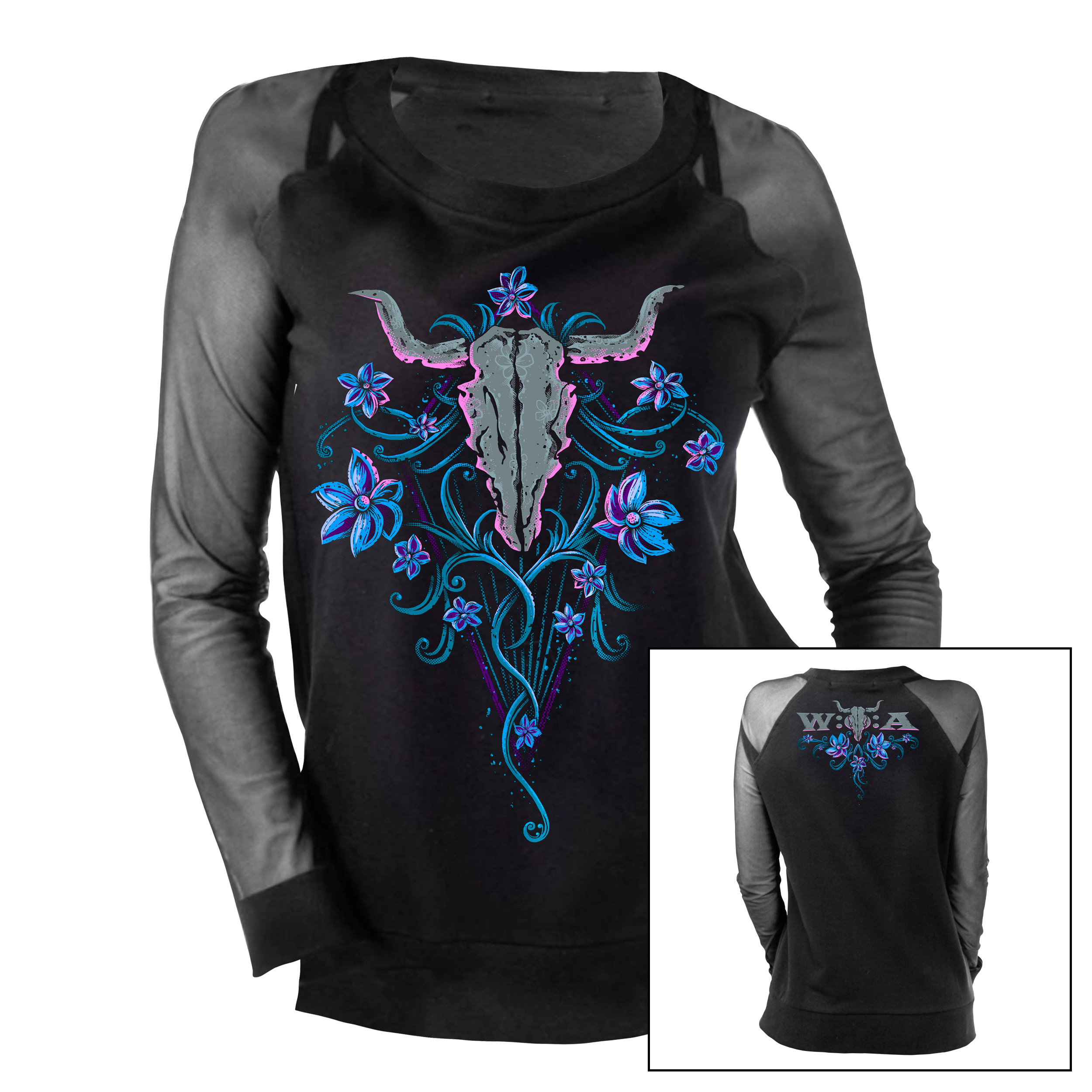 みうみう W:O:A - Longsleeve - Twilight Lily | Metalmerch.com